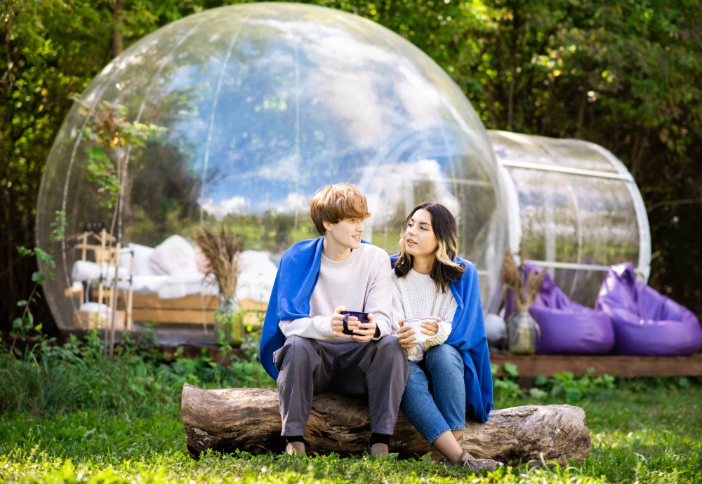 patio bubble tent