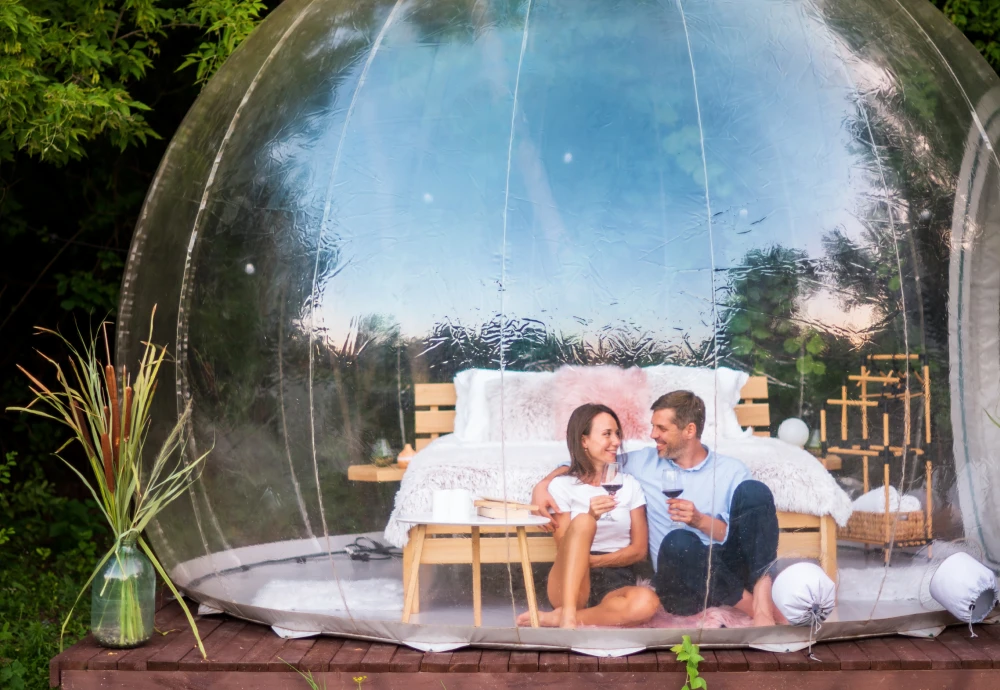 inflatable bubble tent camping