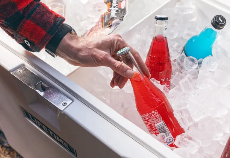 coke outdoor cooler