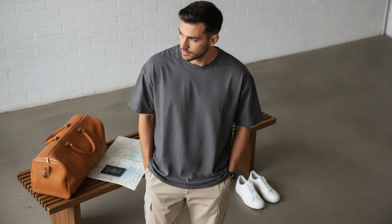 Oversized T-Shirt Fit Guide for Men: Length, Shoulders